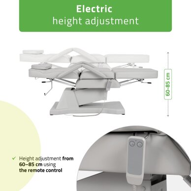 Sähköinen meikkituoli Laris Touch Core harmaa 3