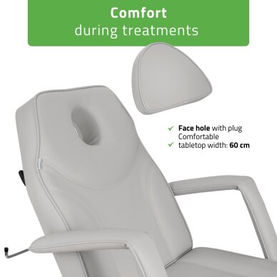 Sähköinen meikkituoli Laris Touch Core harmaa 4