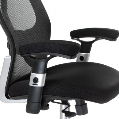Biroja krēsls uz riteņiem CorpoComfort BX-4144 Black 4