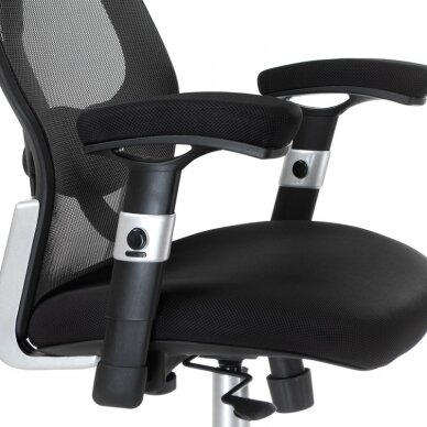 Biroja krēsls uz riteņiem CorpoComfort BX-4144 Black 5