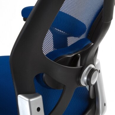 Biroja krēsls uz riteņiem CorpoComfort BX-4144 Blue 3