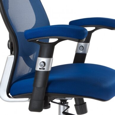 Biroja krēsls uz riteņiem CorpoComfort BX-4144 Blue 5
