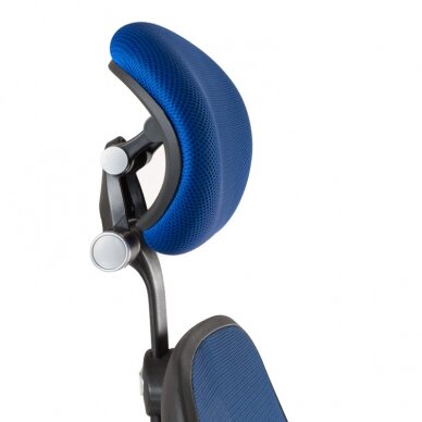 Biroja krēsls uz riteņiem CorpoComfort BX-4144 Blue 6