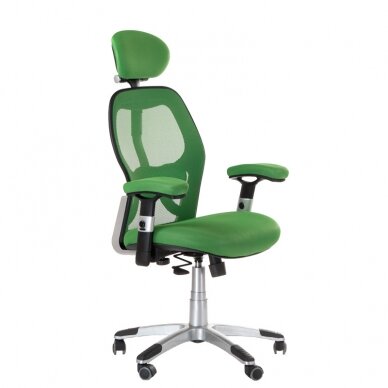 Biroja krēsls uz riteņiem CorpoComfort BX-4144 Green