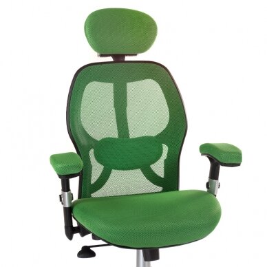 Офисное кресло на колесах CorpoComfort BX-4144 Green 1