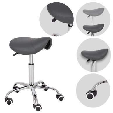 Saddle cosmetology master chair Lofi Comfy Base grey Saddle cosmetology master chair Lofi Comfy Base grey