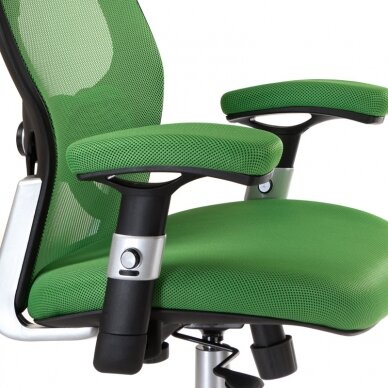 Biroja krēsls uz riteņiem CorpoComfort BX-4144 Green 4