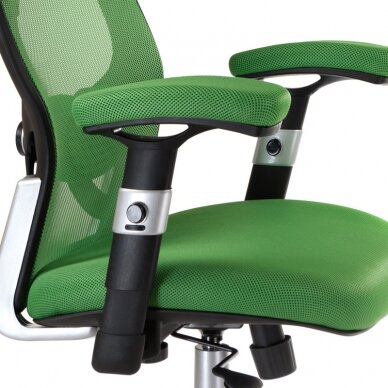 Biroja krēsls uz riteņiem CorpoComfort BX-4144 Green 5