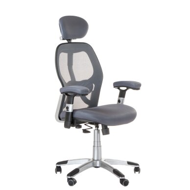 Ergonomiczny fotel biurowy CorpoComfort BX-4144 Grey