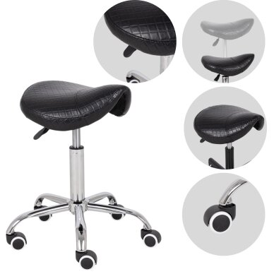 Saddle cosmetology master chair Lofi Comfy Base black Saddle cosmetology master chair Lofi Comfy Base black