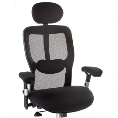 Krzesło biurowe na kółkach CorpoComfort BX-4147 Black 1