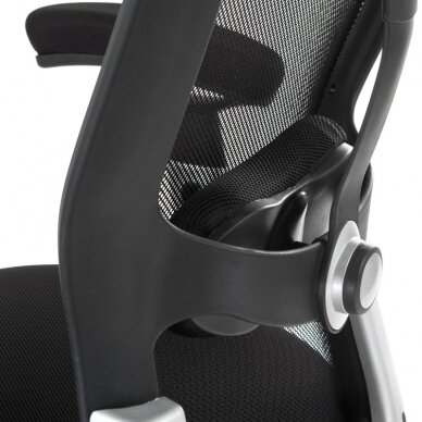 Biroja krēsls uz riteņiem CorpoComfort BX-4147 Black 3