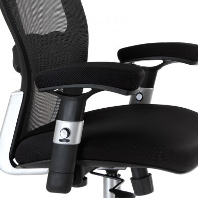 Biroja krēsls uz riteņiem CorpoComfort BX-4147 Black 4