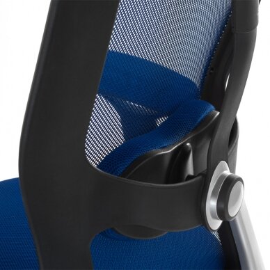Biroja krēsls uz riteņiem CorpoComfort BX-4147 Blue 3
