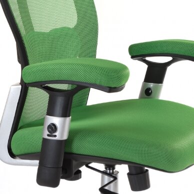 Biroja krēsls uz riteņiem CorpoComfort BX-4147 Green 4