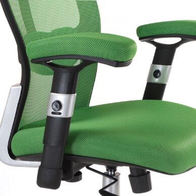 Biroja krēsls uz riteņiem CorpoComfort BX-4147 Green 5