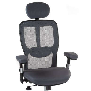 Эргономичное офисное кресло CorpoComfort BX-4147 Grey 1