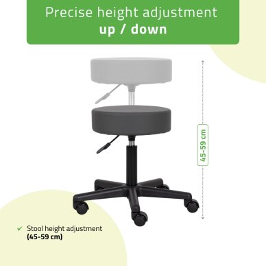 Cosmetology master chair Timo Comfy Base grey 2 Cosmetology master chair Timo Comfy Base grey 2