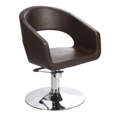 Kampaamotuoli PROFESSIONAL HAIRDRESSING CHAIR PAOLO BROWN Kampaamotuoli PROFESSIONAL HAIRDRESSING CHAIR PAOLO BROWN