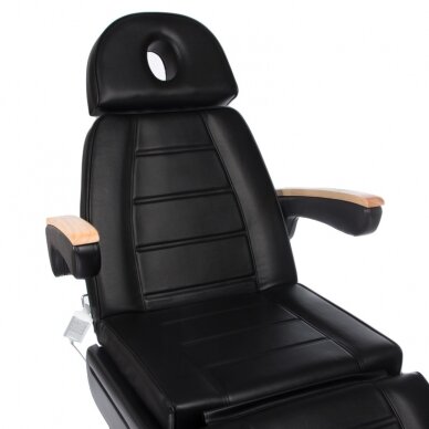 Kosmetoloģijas krēsls LUX 273B ELECTRIC ARMCHAIR 3 MOTOR BLACK 1