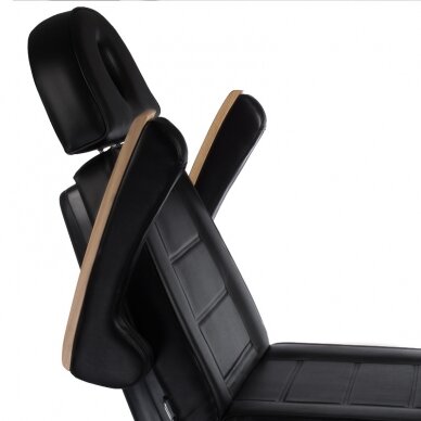 Kosmetoloģijas krēsls LUX 273B ELECTRIC ARMCHAIR 3 MOTOR BLACK 5