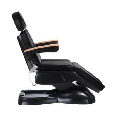 Kosmetoloģijas krēsls LUX 273B ELECTRIC ARMCHAIR 3 MOTOR BLACK 6