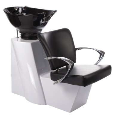 Friseur waschbecken PROFESSIONAL HAIRWASHER LIVIO BRUSSEL BLACK Friseur waschbecken PROFESSIONAL HAIRWASHER LIVIO BRUSSEL BLACK