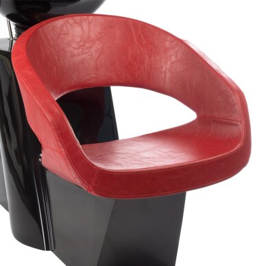 Hairdressing sink PROFESSIONAL HAIRWASHER PAOLO RED 2