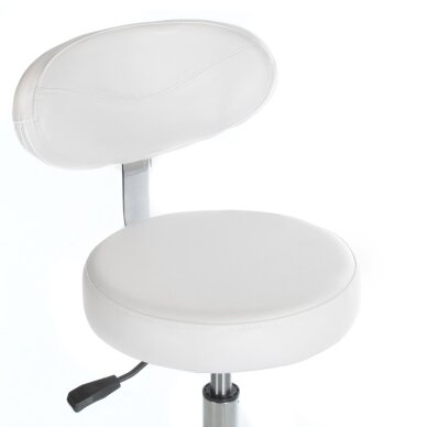 Kosmetoloģijas taburete COSMETIC BEAUTY STOOL LEGO WHITE 1