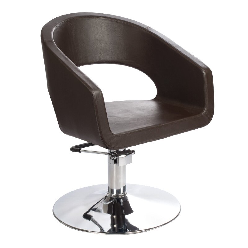 Kampaamotuoli PROFESSIONAL HAIRDRESSING CHAIR PAOLO BROWN Kampaamotuoli PROFESSIONAL HAIRDRESSING CHAIR PAOLO BROWN