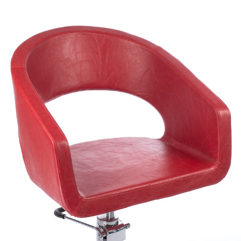 Kampaamotuoli PROFESSIONAL HAIRDRESSING CHAIR PAOLO RED 3
