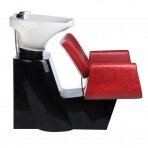 Hairdressing sink PROFESSIONAL HAIRWASHER VITO HELSINKI RED