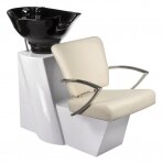 Hairdressing sink PROFESSIONAL HAIRWASHER LIVIO BRUSSEL CREAM