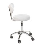 Kosmetologi jakkara COSMETIC BEAUTY STOOL PRACTIC SKANDI WHITE