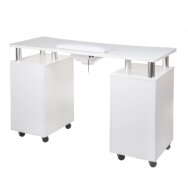 Maniküürilaud tolmukoguriga MANICURE DESK PRACTIC WHITE Maniküürilaud tolmukoguriga MANICURE DESK PRACTIC WHITE