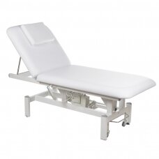 Elektriskais kosmetoloģijas galdss ELECTRIC PROFESSIONAL MEDICAL BED 1 MOTOR WHITE