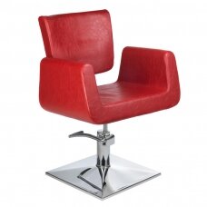 Kirpyklos kėdė PROFESSIONAL HAIRDRESSING CHAIR VITO HELSINKI RED