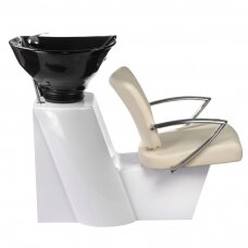 Hairdressing sink PROFESSIONAL HAIRWASHER LIVIO BRUSSEL CREAM