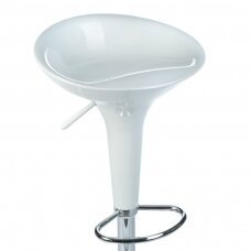 Bar stool AMBIANCE CHROME WHITE