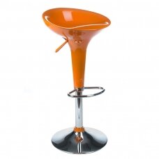 Bar stool AMBIANCE CHROME ORANGE