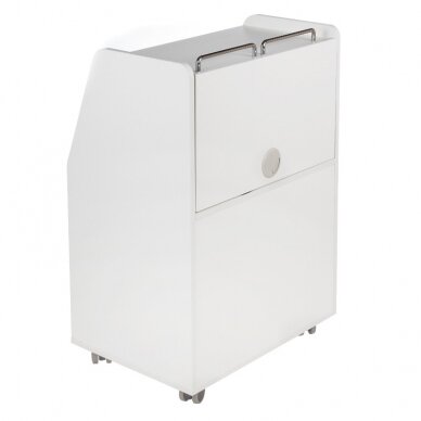 Cosmetology trolley with integrated UV steriliser 601 WHITE 2