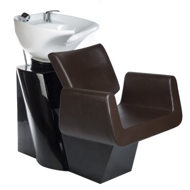 Kampaamo pesuallas PROFESSIONAL HAIRWASHER VITO HELSINKI BROWN