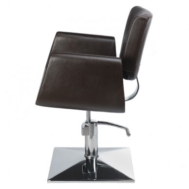 Hairdressing chair PROFESSIONAL HAIRDRESSING CHAIR VITO HELSINKI BROWN 1