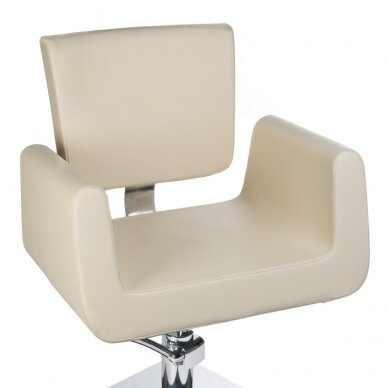 Frizieru krēsls PROFESSIONAL HAIRDRESSING CHAIR VITO HELSINKI CREAM 2