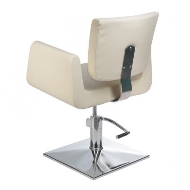Frizieru krēsls PROFESSIONAL HAIRDRESSING CHAIR VITO HELSINKI CREAM 4