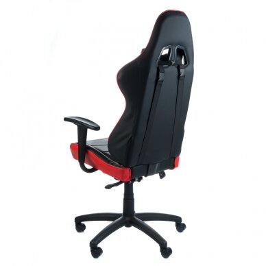 Biroja krēsls uz riteņiem CorpoComfort BX-3700 Red 4