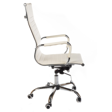 Office chair on wheels CorpoComfort BX-2035 Cream 2