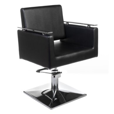 Kampaamotuoli PROFESSIONAL HAIRDRESSING CHAIR MILO ANKARA BLACK Kampaamotuoli PROFESSIONAL HAIRDRESSING CHAIR MILO ANKARA BLACK