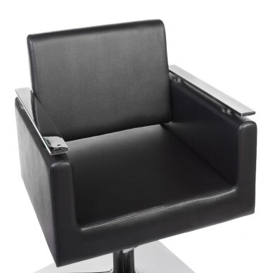 Frizieru krēsls PROFESSIONAL HAIRDRESSING CHAIR MILO ANKARA BLACK 2