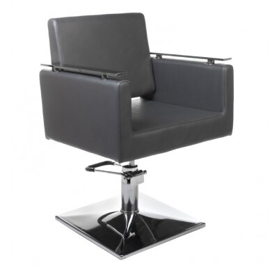 Frizieru krēsls PROFESSIONAL HAIRDRESSING CHAIR MILO ANKARA GREY